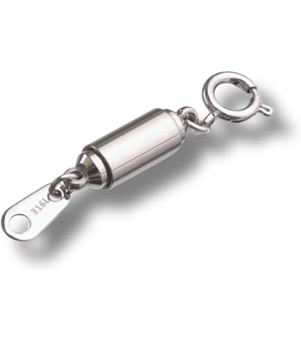 Amazon.co.jp: [ルビイ] イエローゴールド K18 留め具 マグネット式筒